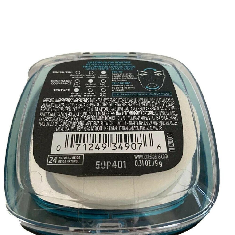 L’Oreal Infallible Pro Glow Pressed Powder Natural - Picture 3 of 4